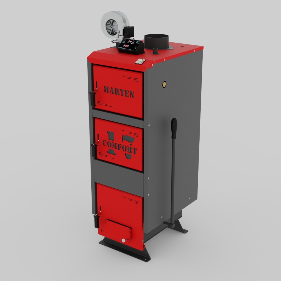 Котел опалювальний твердопаливний Marten Comfort MC-17